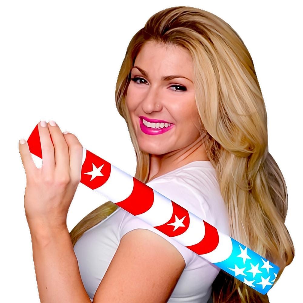 7 Color Foam Cheer Stick USA Flag 4th of July 4th of July 3