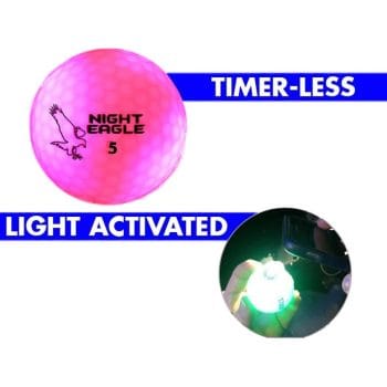 LED Golf Ball Pink 1 Unit All Products