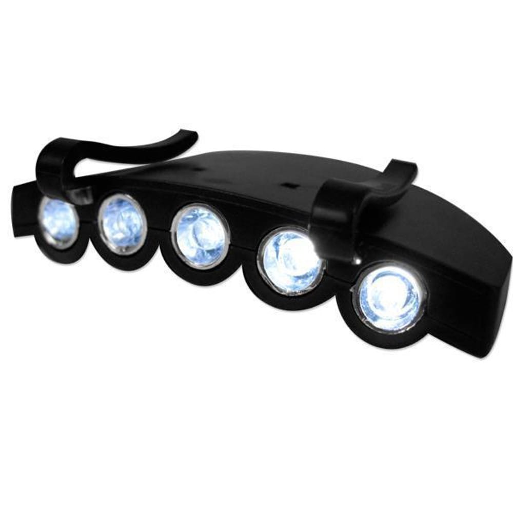 LED Cap Clip Flashlight with White LEDs All Products LED Cap Clip Flashlight with White LEDs All Products 3
