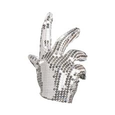 Non Light Up Jacko Thriller Beat It Billie Jean Right Hand Sequin Glove All Products 6