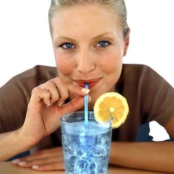 Blue Glow Drinking Straws Pack of 25 4th of July