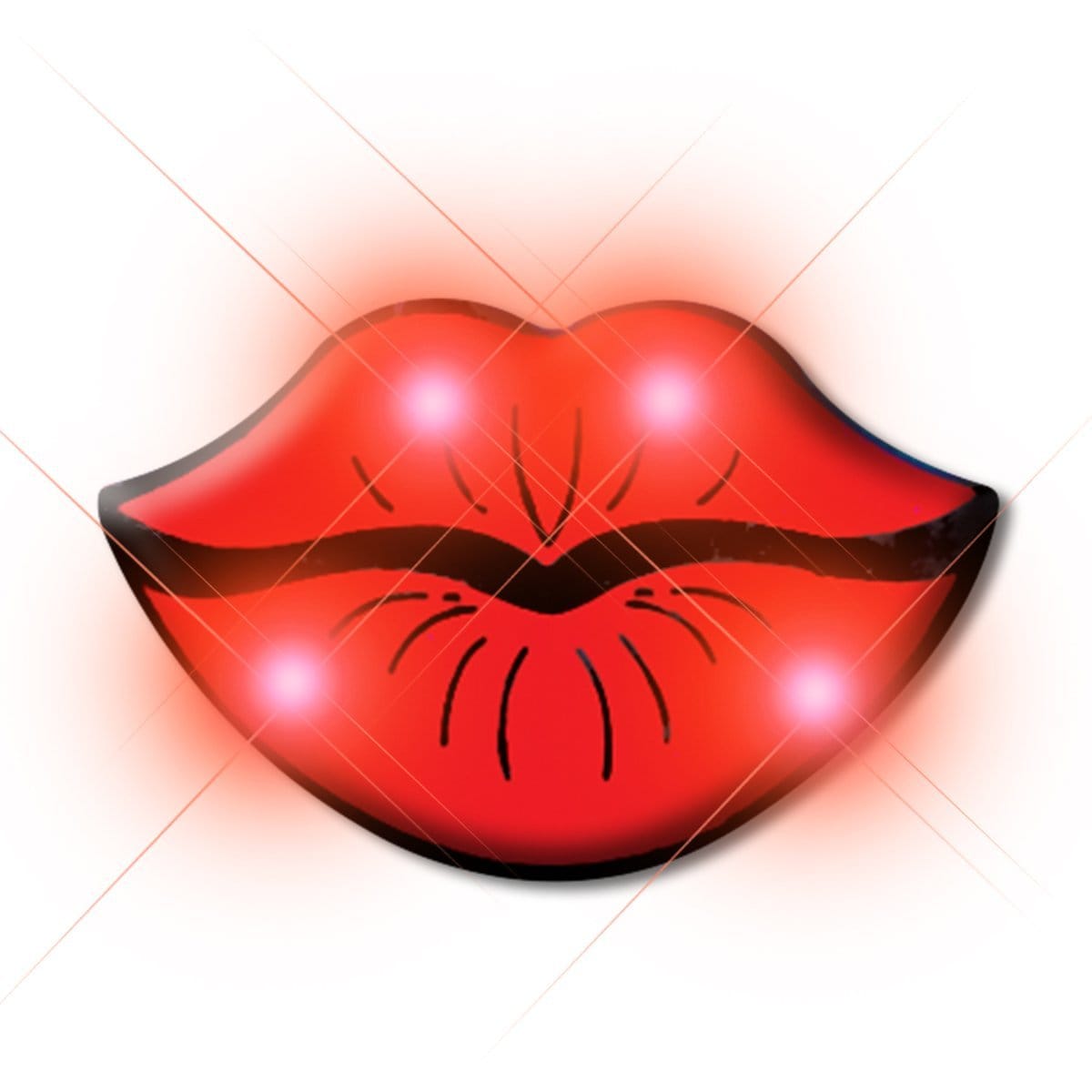 Lips Flashing Body Light Lapel Pins All Products Lips Flashing Body Light Lapel Pins All Products 4
