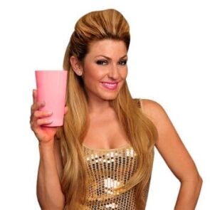 Red Light Up Party LED Glow Cup 4th of July