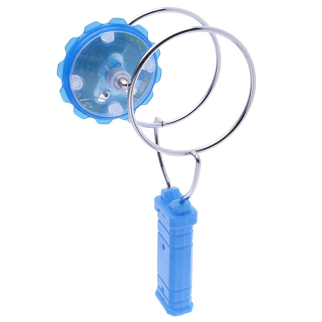 Light Up Magnetic Gyro Spinning Wheel Blue All Products Light Up Magnetic Gyro Spinning Wheel Blue All Products 3