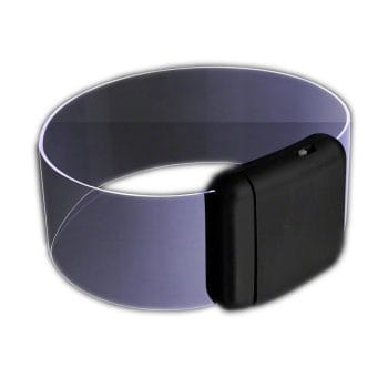 Cosmic White LED Bracelets Magnetic Clasp All Products