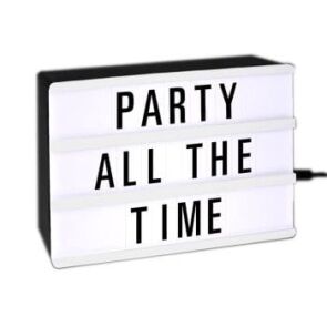 LED Mini Cinema Marquee Lightbox USB Powered Customizable All Products