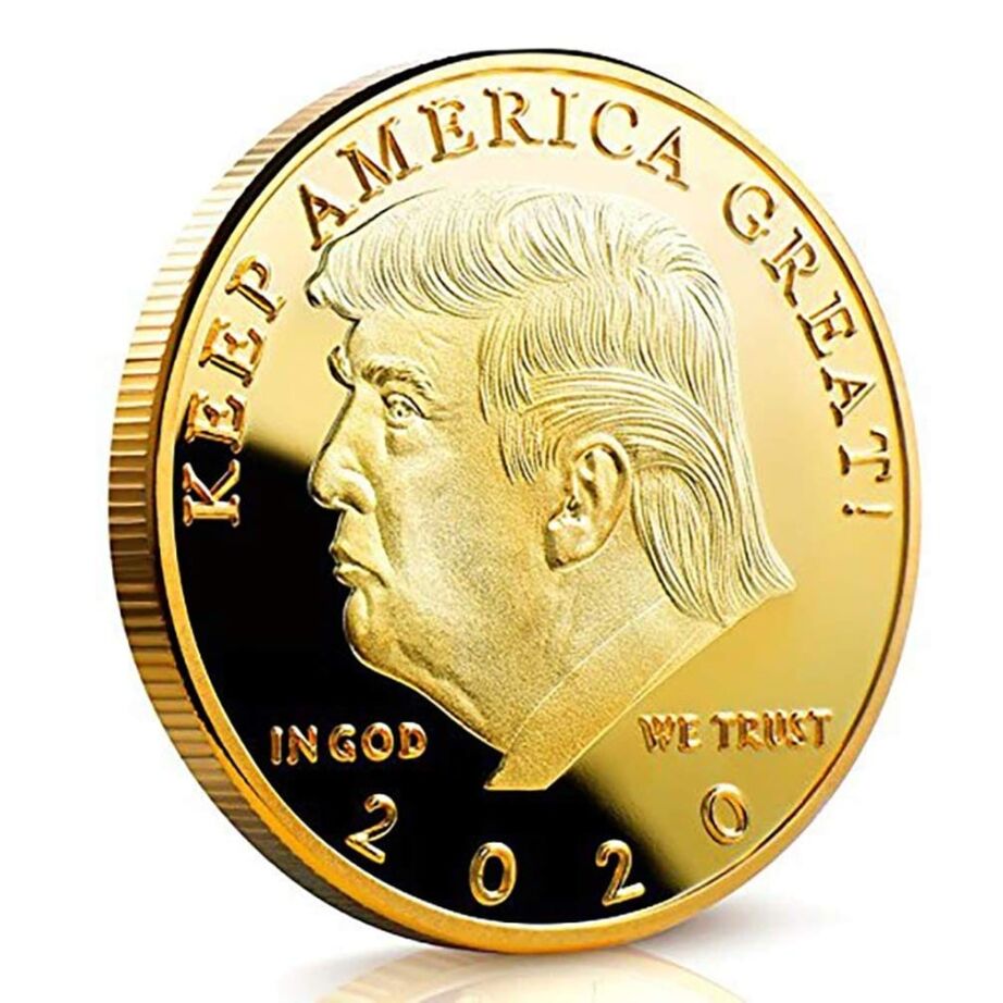 American Eagle Donald Trump Keep America Great 2020 Commemorative Gold Coin All Products 3
