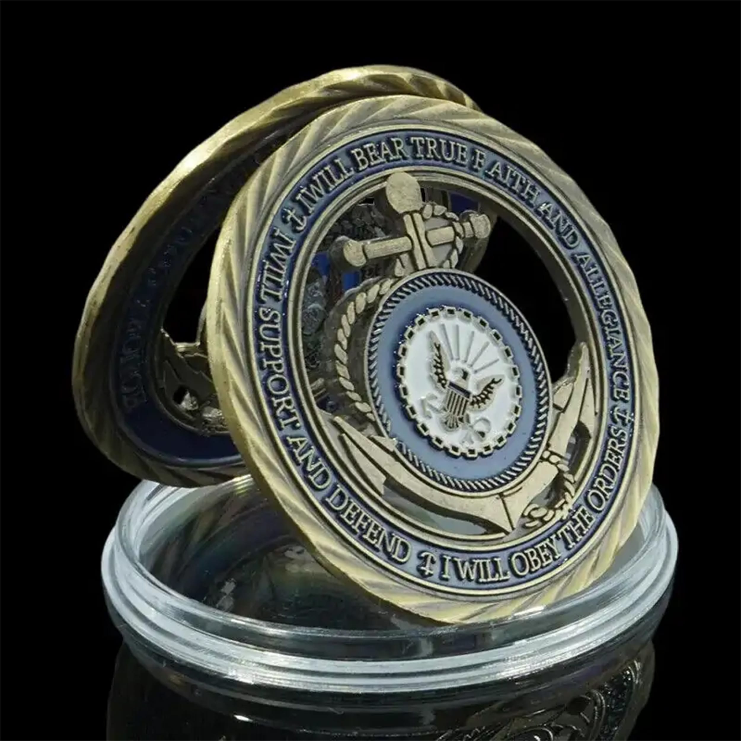 US Navy Core Values Commemorative Coin All Products US Navy Core Values Commemorative Coin All Products 7
