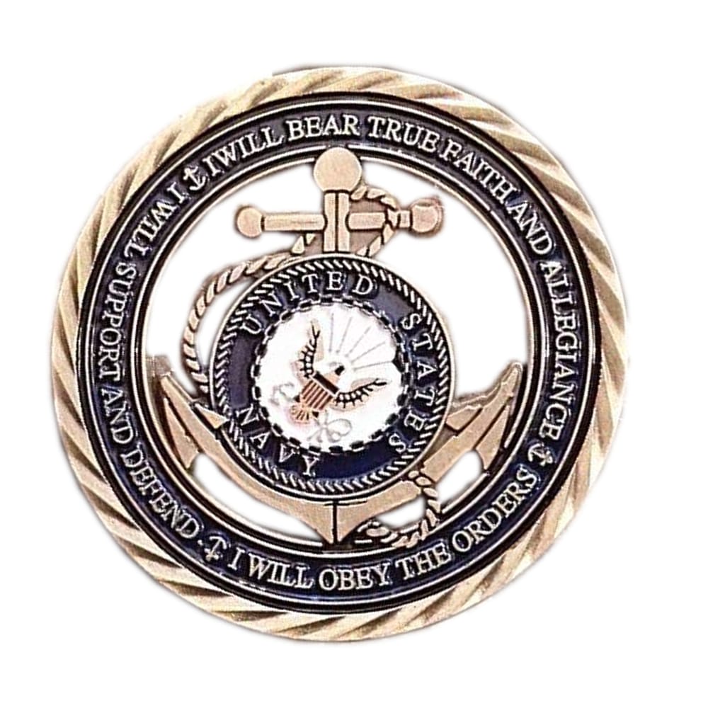 US Navy Core Values Commemorative Coin All Products US Navy Core Values Commemorative Coin All Products 5