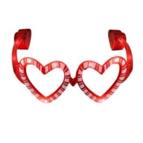 Light Up Jolly Hearts Shaped Candy Cane Christmas Valentines Sunglasses Red All Products Light Up Jolly Hearts Shaped Candy Cane Christmas Valentines Sunglasses Red All Products
