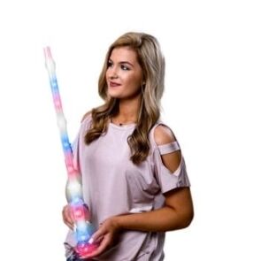 Patriotic Red White Blue Light Saber Prism Sword 4th of July Patriotic Red White Blue Light Saber Prism Sword 4th of July