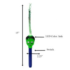 Pack of 12 Assorted Fiber Optic Halloween Wands All Products 7