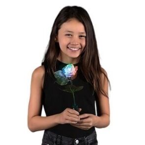 Multicolor Light Up Rose Iridescent Petals All Products