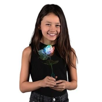 Multicolor Light Up Rose Iridescent Petals All Products 3