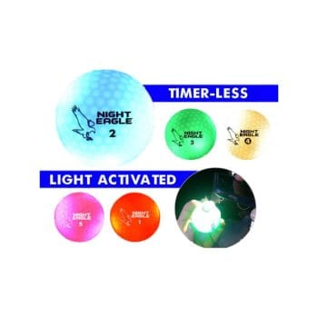 LED Golf Ball Assorted Colors Golf