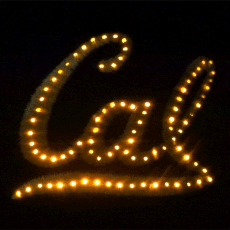 Cal Berkeley Golden Bears Flashing Fiber Optic Cap All Products 4