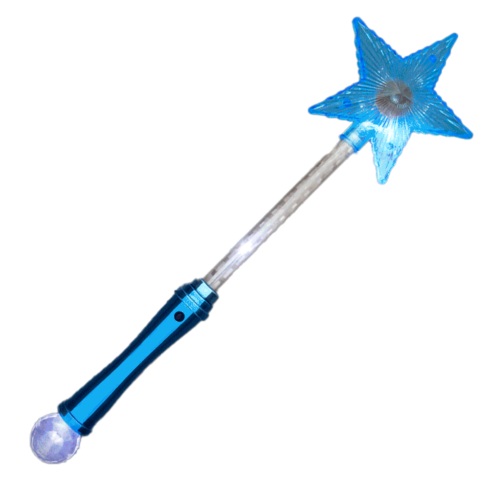 Crystal Star Wand with Red White and Blue LEDs 4th of July Crystal Star Wand with Red White and Blue LEDs 4th of July 5