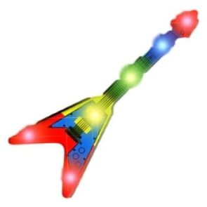 Flying V Guitar Flashing Body Light Lapel Pins All Products