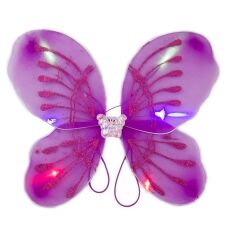 Light Up Fuchsia Fairy Butterfly Wings All Products 5