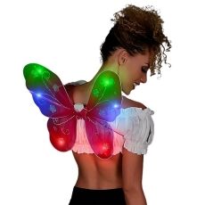 Light Up Fuchsia Fairy Butterfly Wings All Products 4