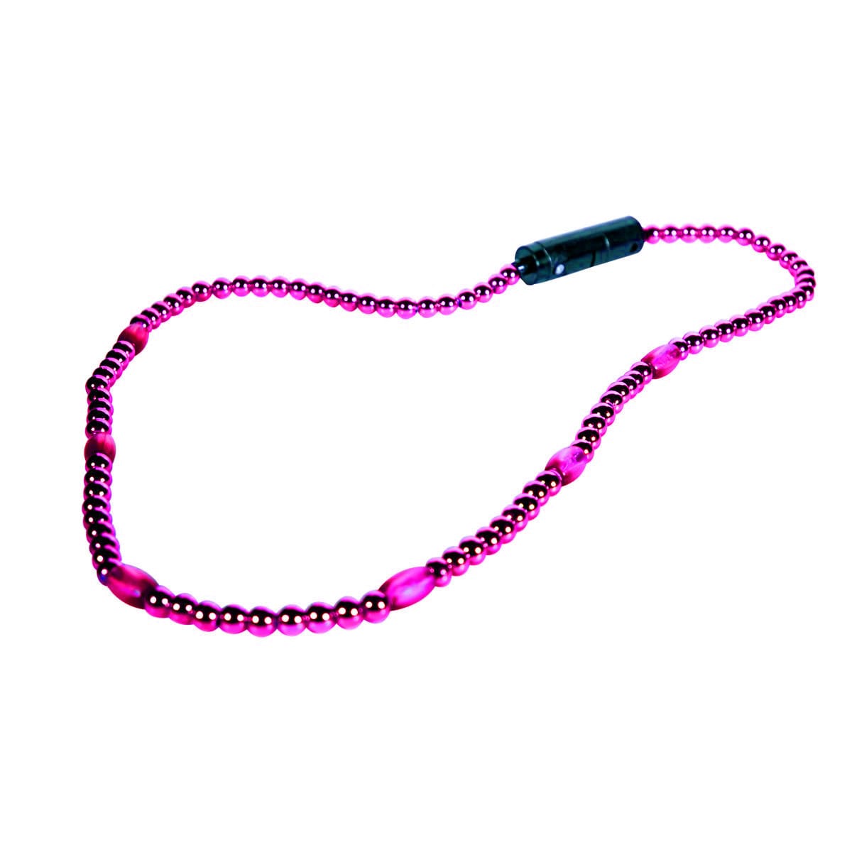 LED Necklace with Pink Beads All Products LED Necklace with Pink Beads All Products 6