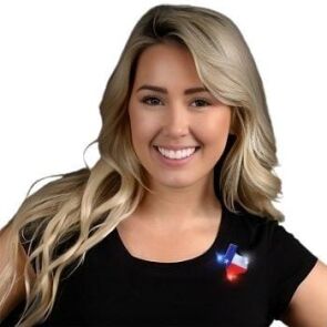 Texas Flashing Body Light Lapel Pins All Body Lights and Blinkees