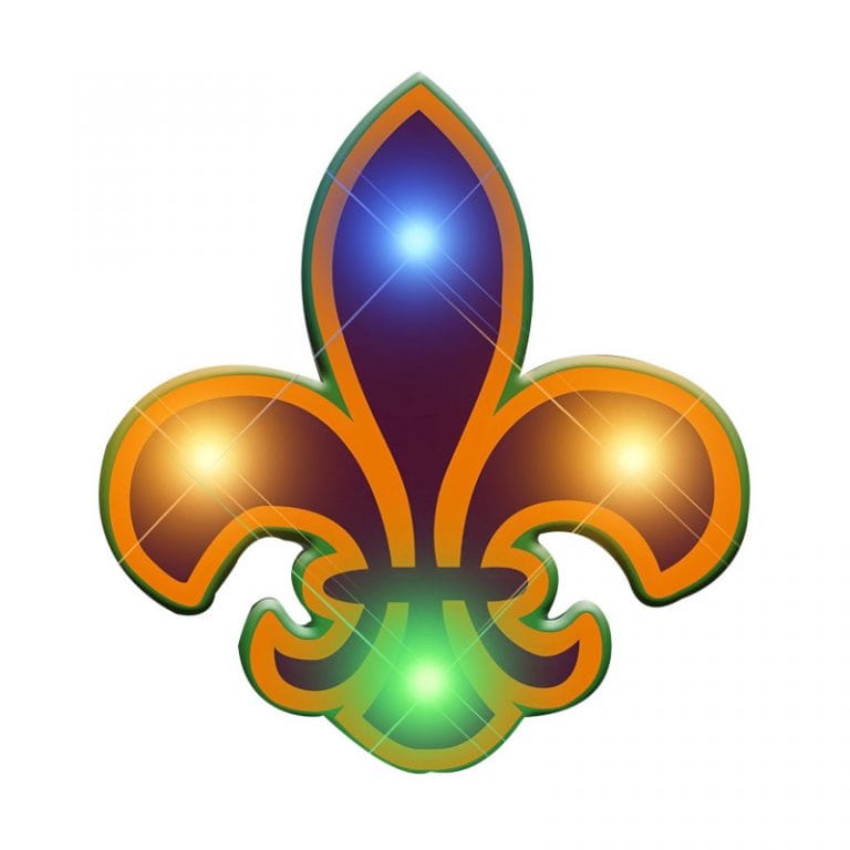 Fleur de Lis Flashing Body Light Lapel Pins All Products Fleur de Lis Flashing Body Light Lapel Pins All Products 4