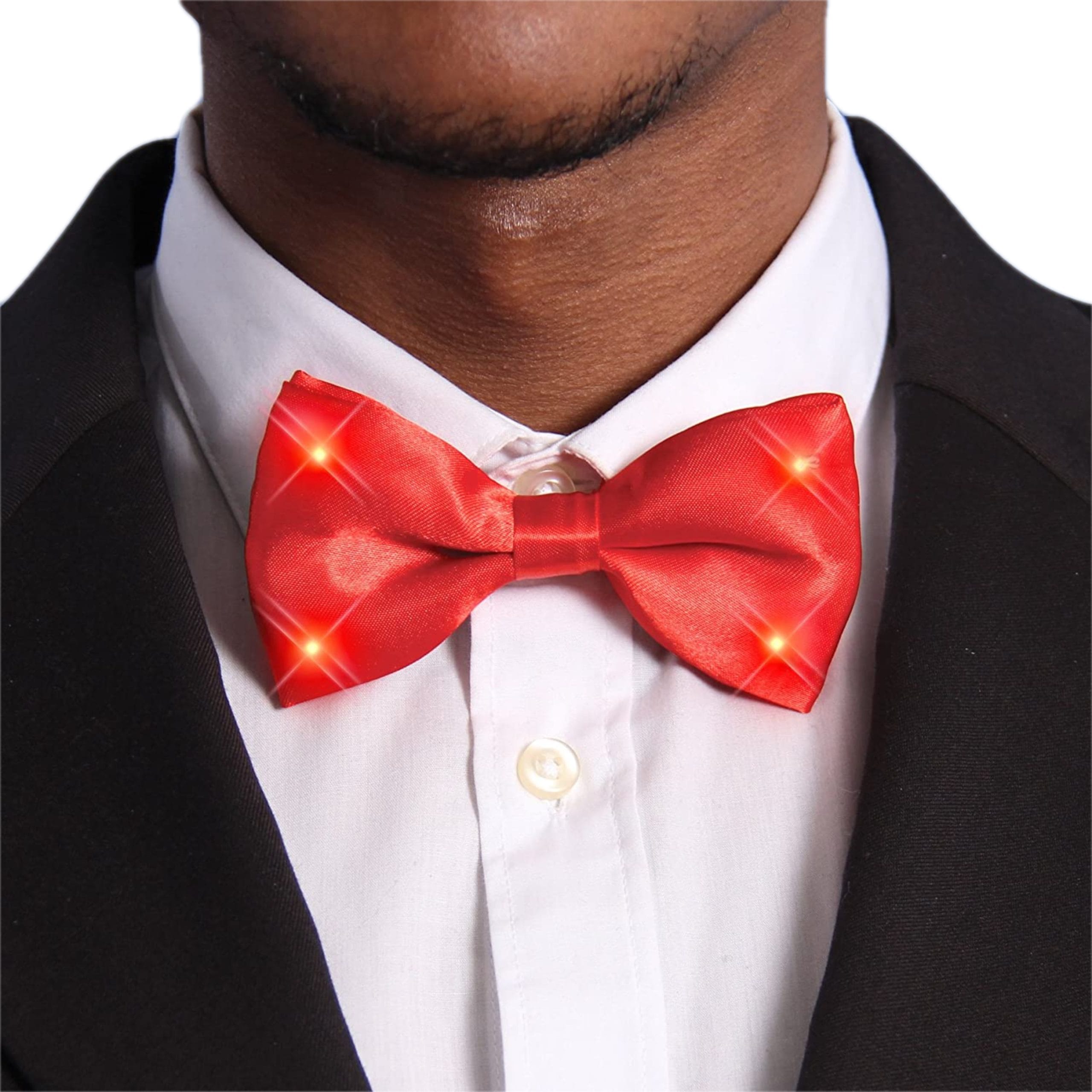Red Bow Tie with Red LED Lights All Products Red Bow Tie with Red LED Lights All Products 4