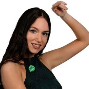 Four Leaf Clover Flashing Body Light Lapel Pins All Products