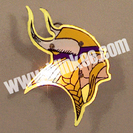 Minnesota Vikings Officially Licensed Flashing Lapel Pin All Body Lights and Blinkees Minnesota Vikings Officially Licensed Flashing Lapel Pin All Body Lights and Blinkees 3