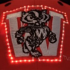 Wisconsin Badgers Flashing Fiber Optic Cap All Products Wisconsin Badgers Flashing Fiber Optic Cap All Products 4