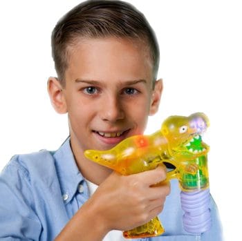 T Rex Dinosaur Lighted Bubble Gun All Products 3