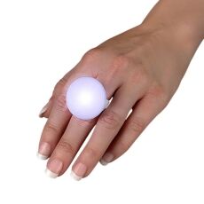 Huge Blink and Glow White LED Ring All Products 5
