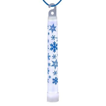 Snowflake 6 Inch Glow Stick Pack of 25 6 Inch Glow Sticks