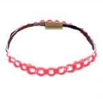 Red LED Flexible Light Strip Black Background