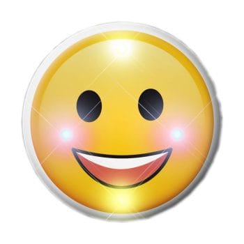 Classic Face Emoji Light Up LED Party Pin All Body Lights and Blinkees Classic Face Emoji Light Up LED Party Pin All Body Lights and Blinkees