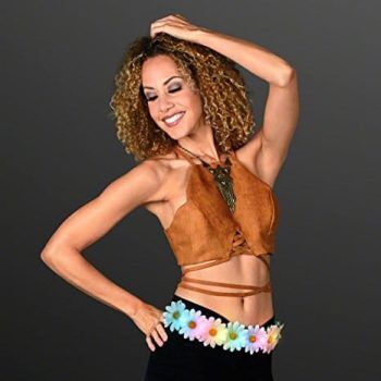 LED Color Changing Daisy Chain Floral Accessory Clubs, Concerts, Festivals, Disco