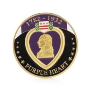 Purple Heart Military Merit Division Challenge Coin All Products