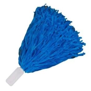 Non Light Up Short Handle Cheer Pom poms Blue All Products