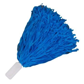 Non Light Up Short Handle Cheer Pom poms Blue Non-Light Up Fun