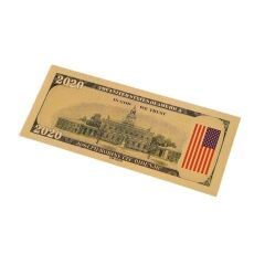 2020 President Joe Biden All Aboard Biden Train 24k Gold Plated Bill Collectible Fake Banknotes for Decoration 24K Gold and Silver Plated Replica Bills 2020 President Joe Biden All Aboard Biden Train 24k Gold Plated Bill Collectible Fake Banknotes for Decoration 24K Gold and Silver Plated Replica Bills 4