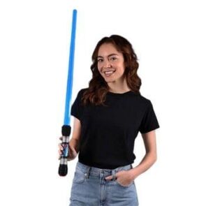 Galactic LED Expandable Blue Light Saber Sword 4th of July Galactic LED Expandable Blue Light Saber Sword 4th of July