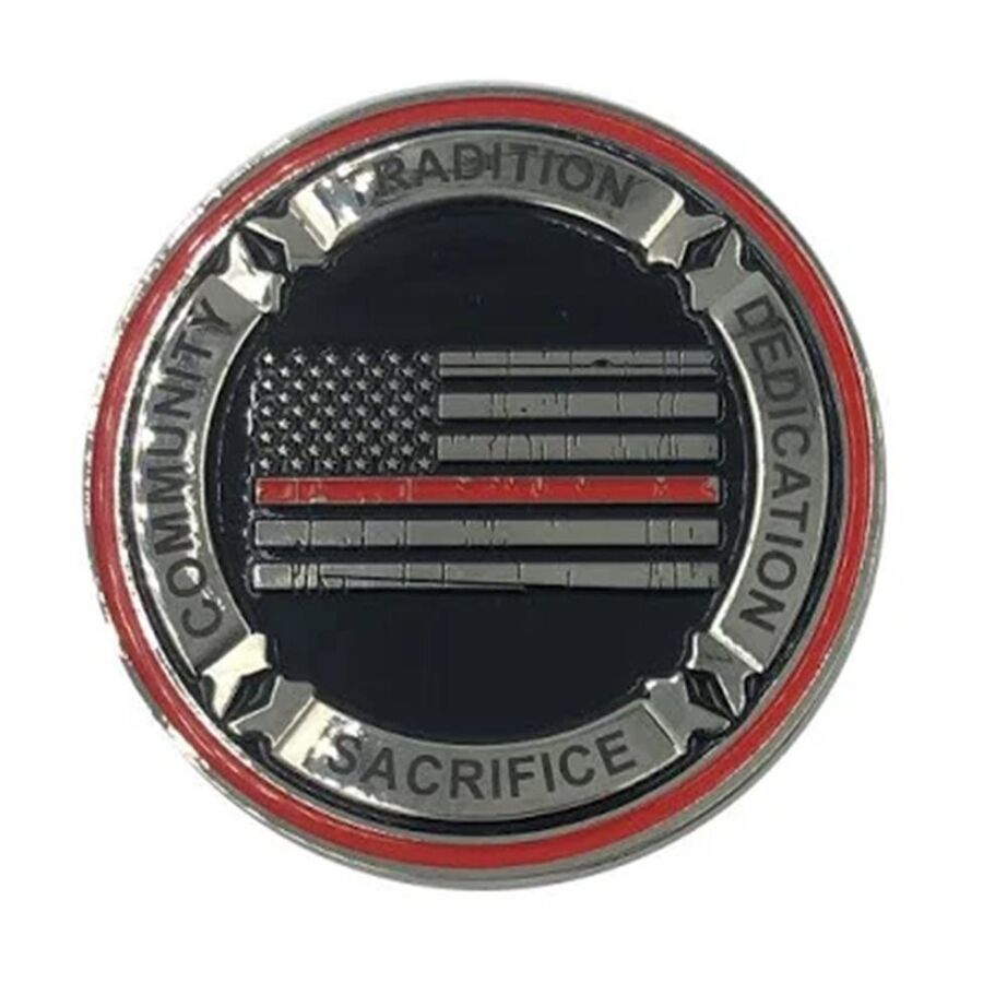 Core Values Thin Red Line Fire Fighter Commemorative Coin All Products Core Values Thin Red Line Fire Fighter Commemorative Coin All Products 3