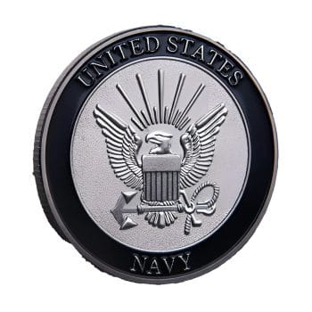 Navy Sailors Creed Challenge Commemorative United States Silver Plated Coin Navy Coins
