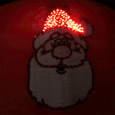 Santa Claus Flashing Fiber Optic Cap All Products Santa Claus Flashing Fiber Optic Cap All Products 4