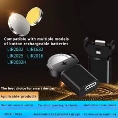 Button Cell Lithium Coin Charger Type C Charging Button All Products Button Cell Lithium Coin Charger Type C Charging Button All Products 9