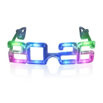 2026 Happy New Year Light Up Party Glasses Pack of 12 All Products 3