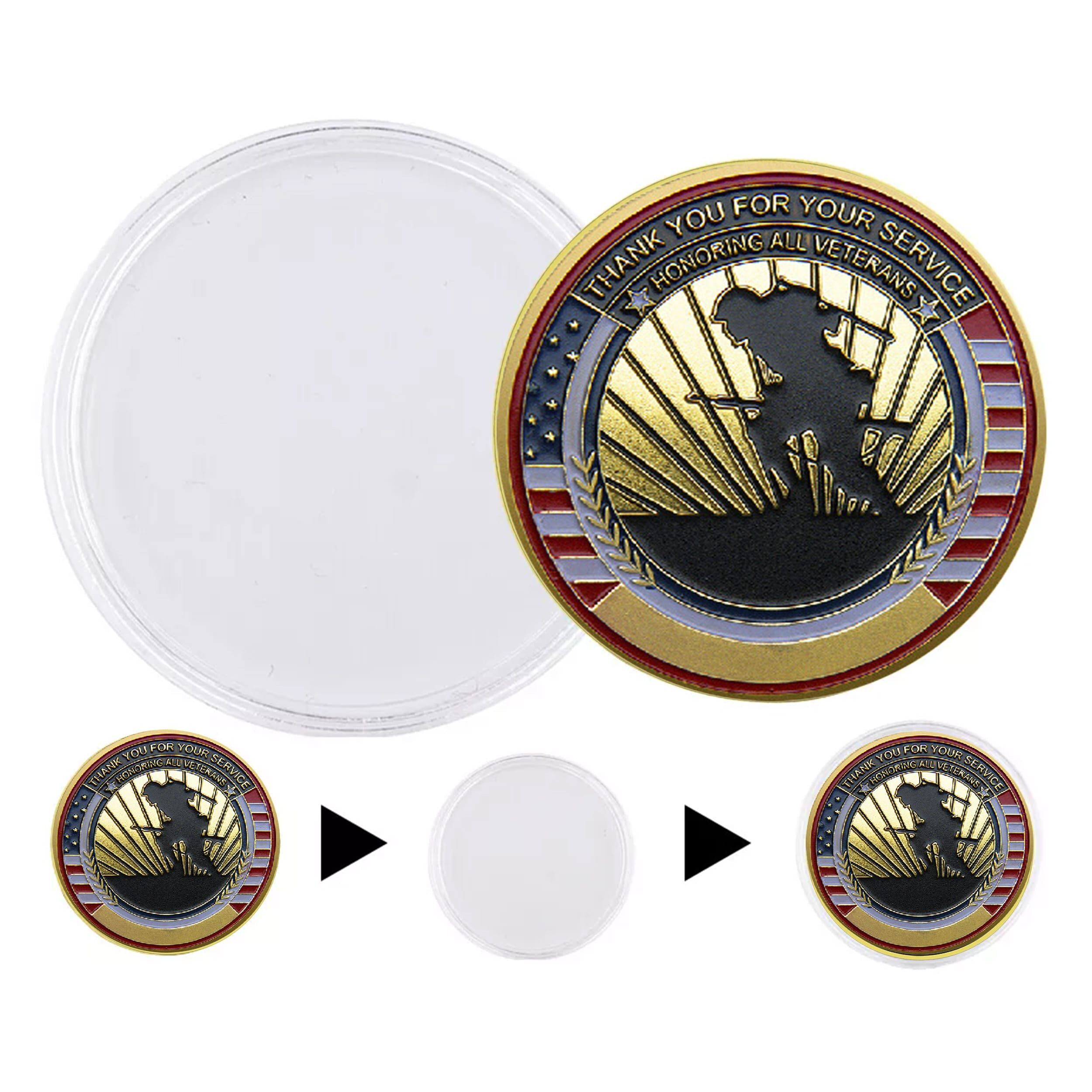 Veterans Creed Gold Plated Challenge Coin All Products Veterans Creed Gold Plated Challenge Coin All Products 7