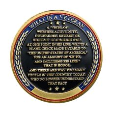 Honor the Veterans Gold Plated Challenge Coin All Products Honor the Veterans Gold Plated Challenge Coin All Products 5