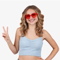 Unlit Red Heart Shaped Frameless Fashion Glasses All Products Unlit Red Heart Shaped Frameless Fashion Glasses All Products 6